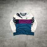 MĘSKA Lekka Bluzka PREMIUM w Stylu Retro Adidas Śliski Materiał Logo