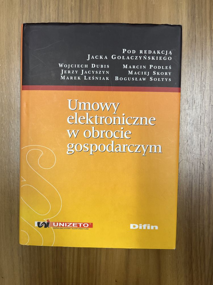 Difin Umowy elektroniczne w obrocie gospodarczym