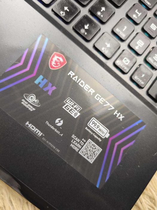 MSI Raider GE77HX 12UGS-011DE