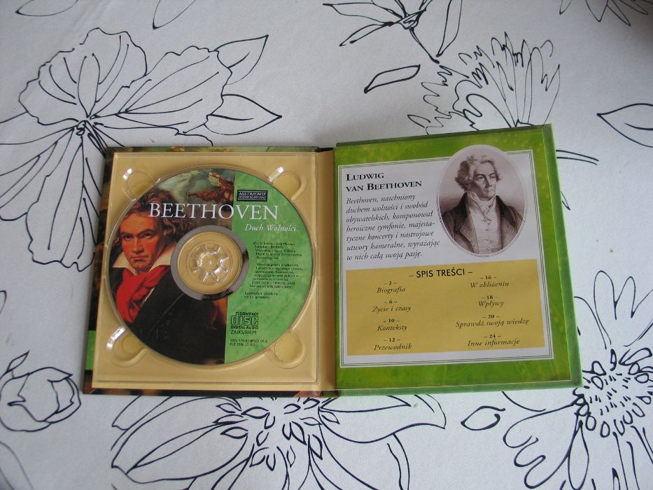 Płyta CD Beethoven Duch Wolności-Mistrzowie Muzyki Klasycznej