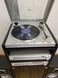 Zestaw Muzyczny Hitachi HT-41S FT-3400L HA-3700  Vintage
