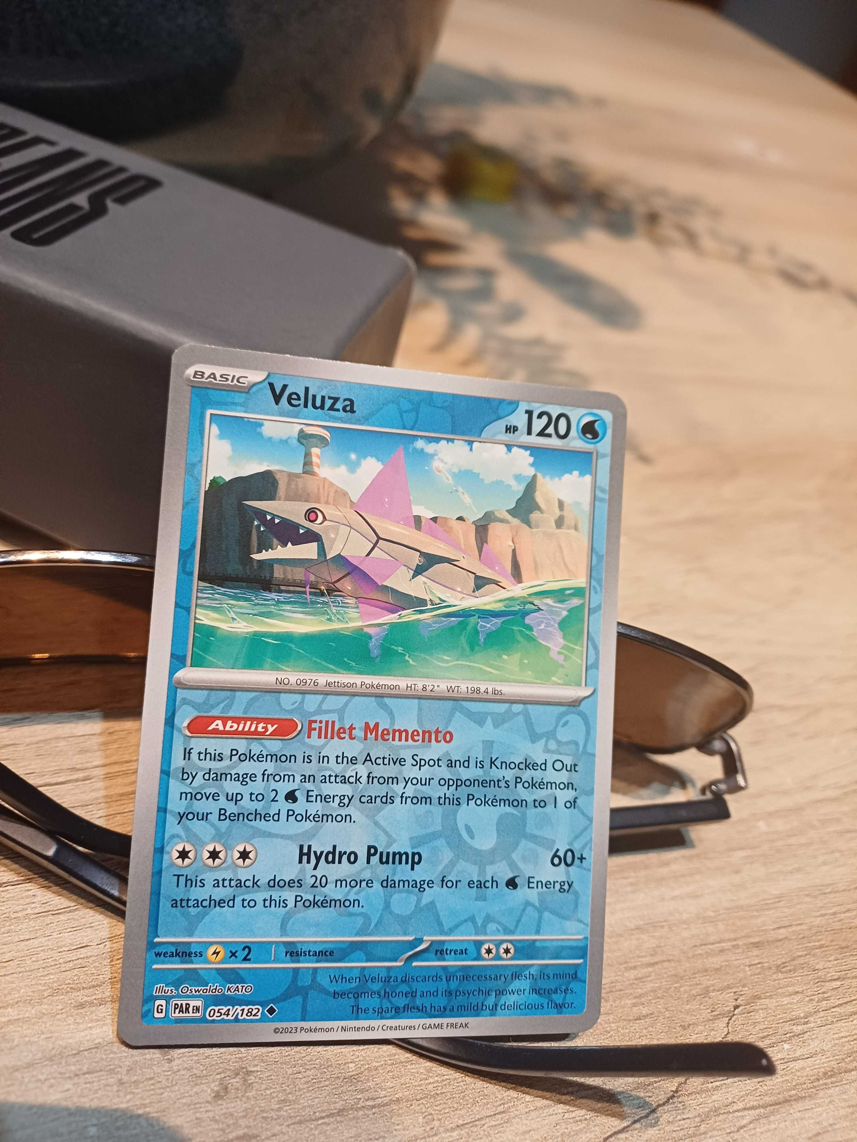 Carta Pokémon Veluza [Reverse Holo] #56