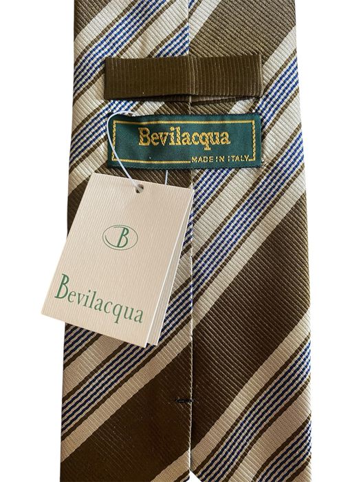 Краватка Bevilacqua, шовк, Італія, нова з бірками