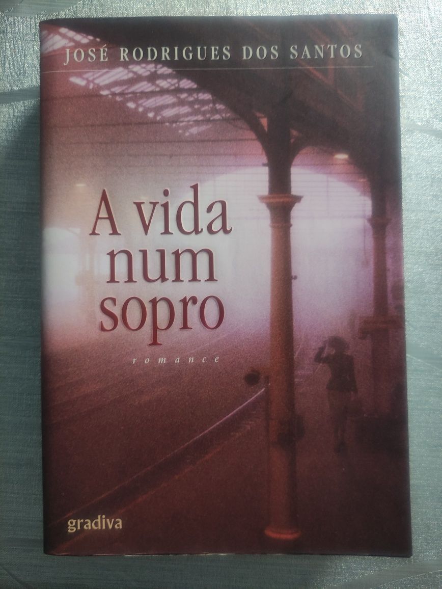 Livro A vida num sopro, de José Rodrigues dos Santos