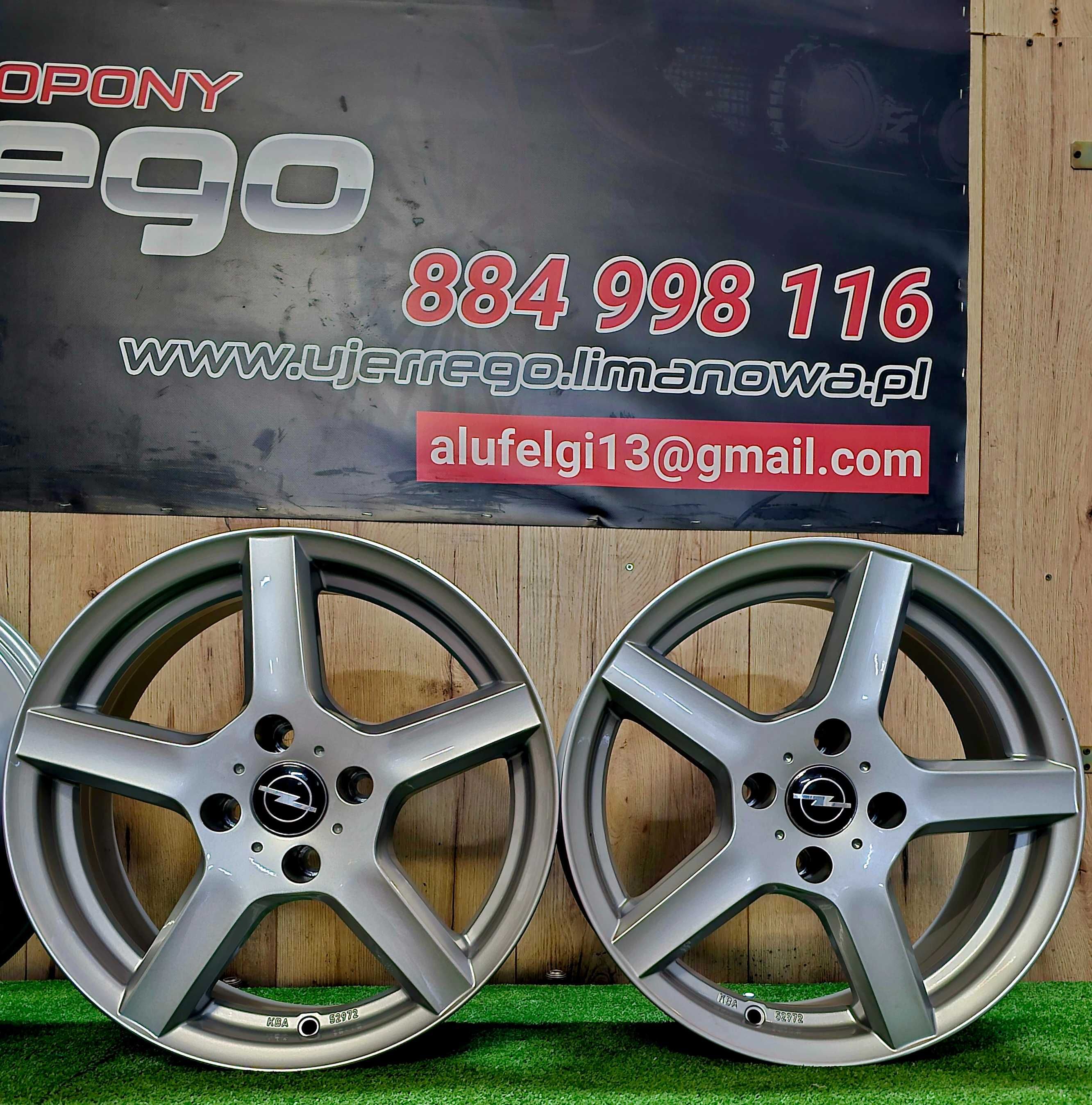 NOWE ALUFELGI OPEL - 16x4x108 - Corsa, Crossland X