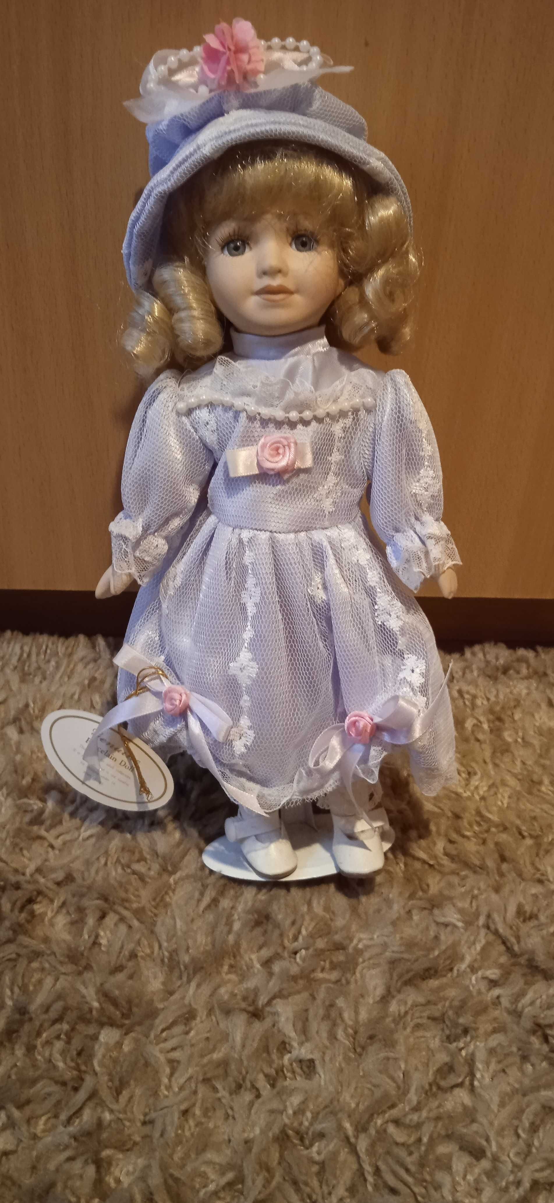 Lalka porcelanowa kolekcjonerska CORINNE 30 cm Windsor Collection