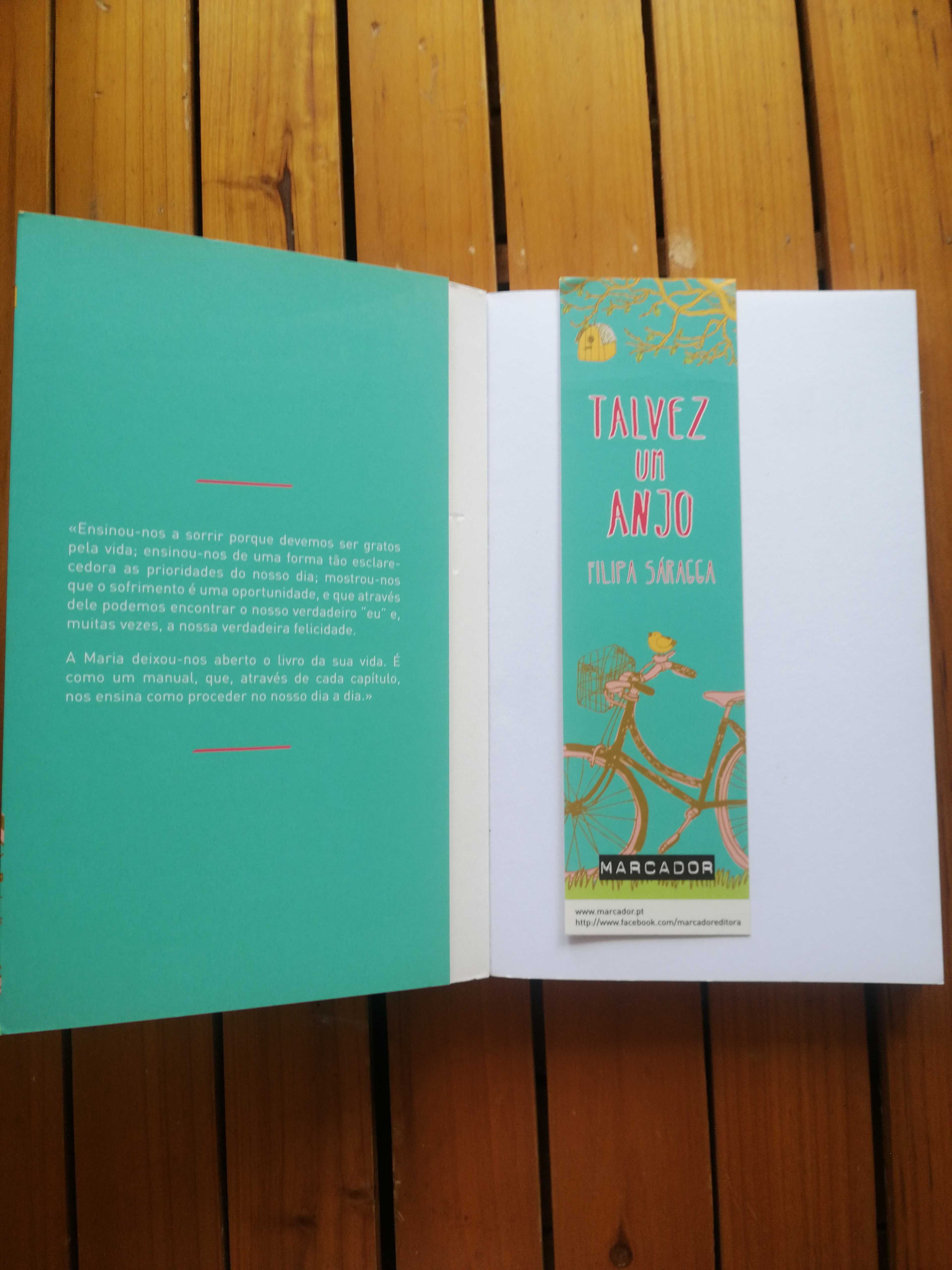 Livro "Talvez um anjo" - Filipa Sáragga