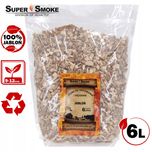 Zrębki Wędzarnicze Super Smoke JABŁOŃ KL-10 (9-12mm) Large 6L Doypack