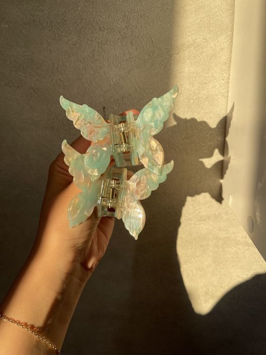 Метелик бабочка заколки Крабик заколка зажим бабка Zara Зара