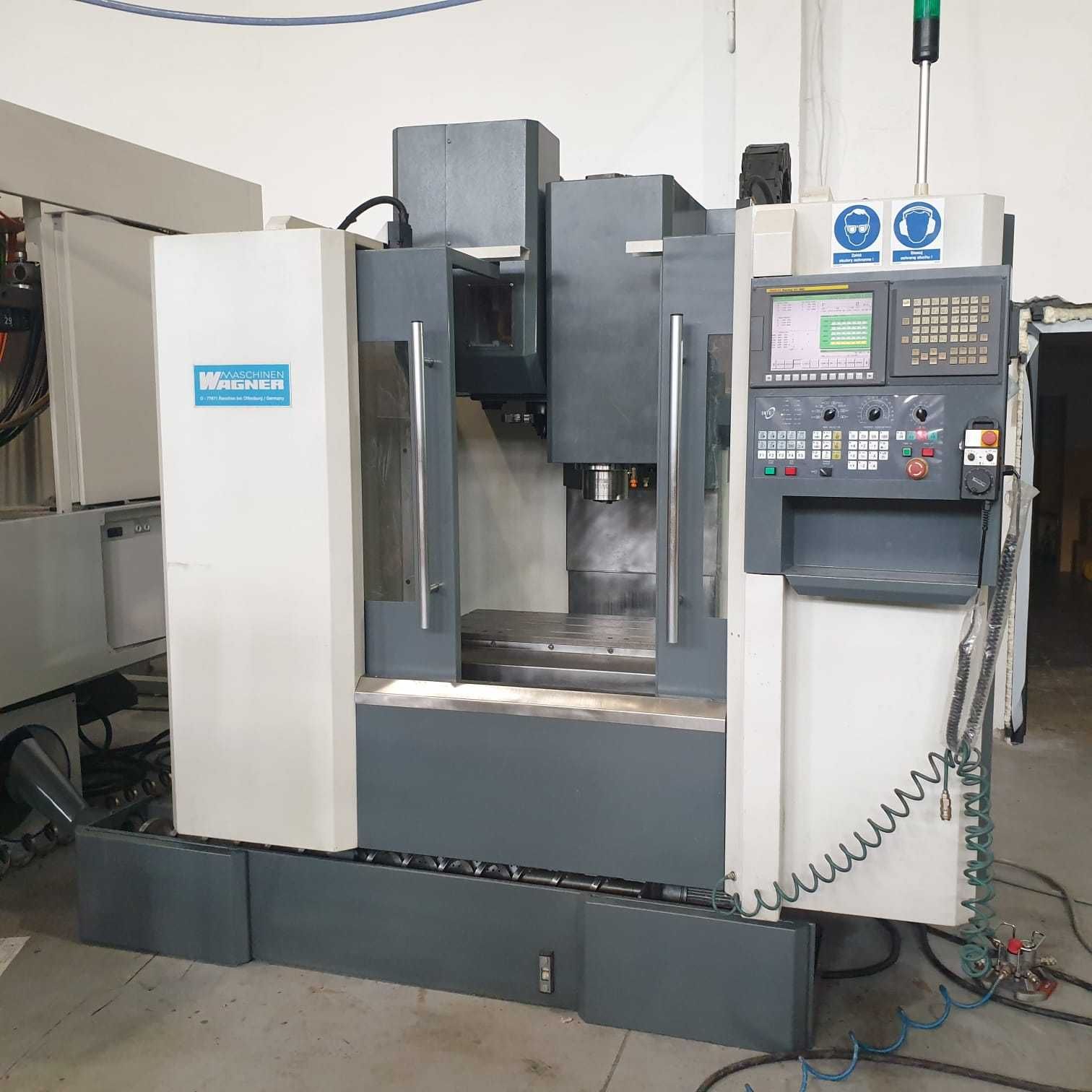 Pionowe centrum frezarskie CNC Wagner WMC 600L