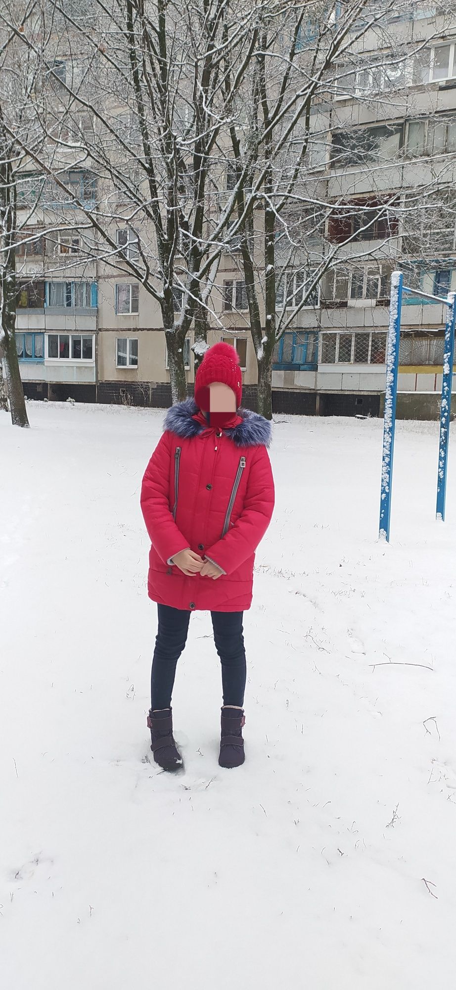 Зимняя куртка Sikor для девочки + шапка в подарок.