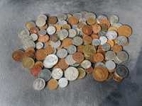 Zestaw 123 monet zagranicznych