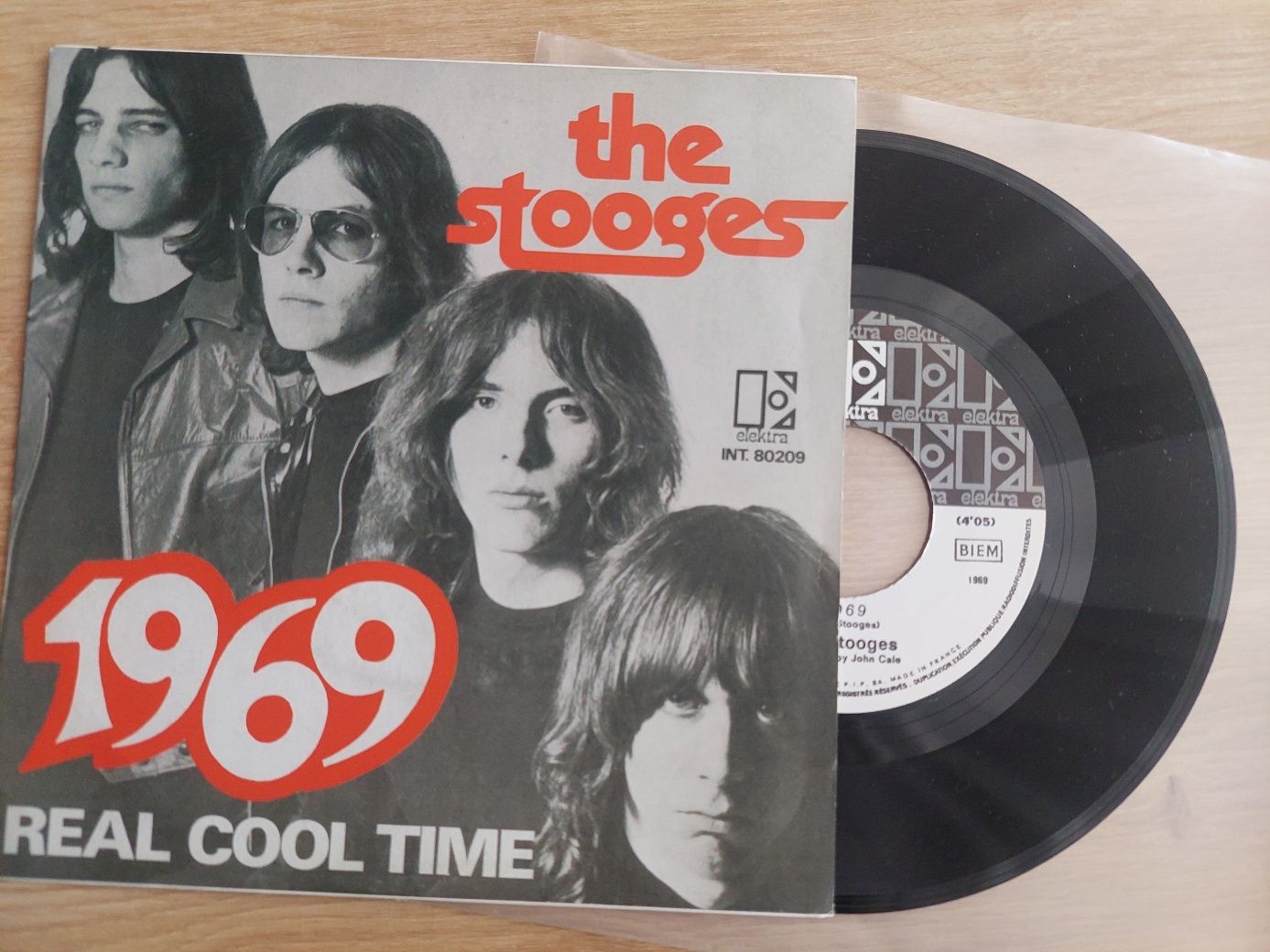 THE STOOGES 1969 7ep replica iggy pop david bowie nirvana