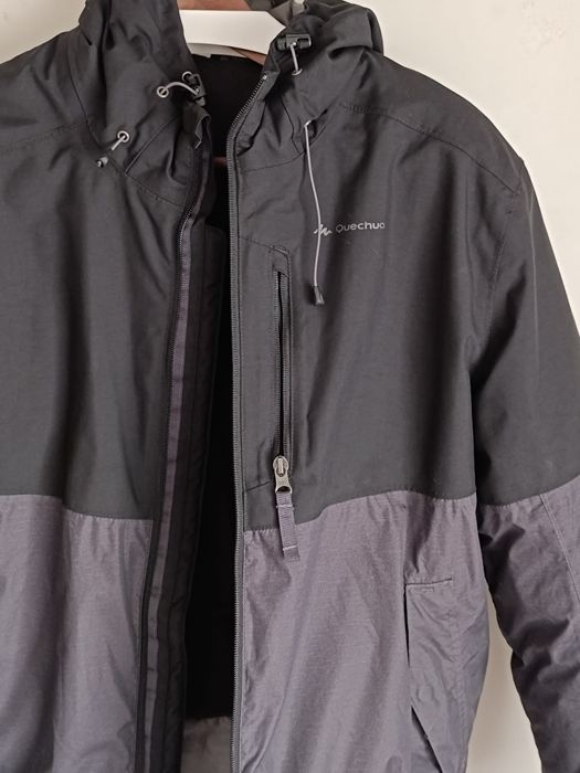 Casaco Impermeável Preto Quechua