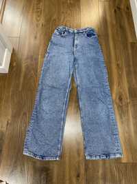 Spodnie jeansowe z cyrkoniami H&M r. 152