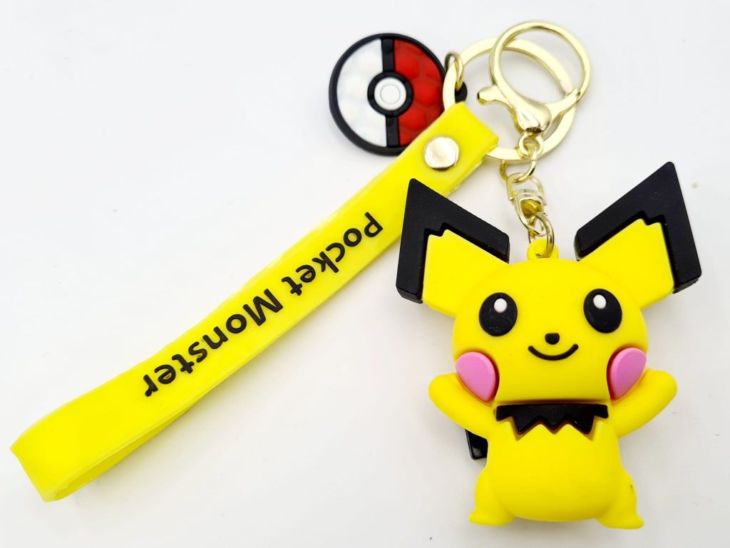 Nowy brelok breloczek zawieszka do kluczy Pokemon Pikachu Raichu