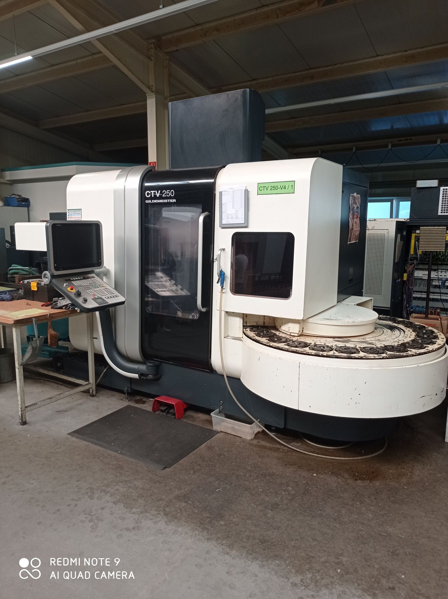 tokarka cnc ctv 250 ,Siemens shop turn