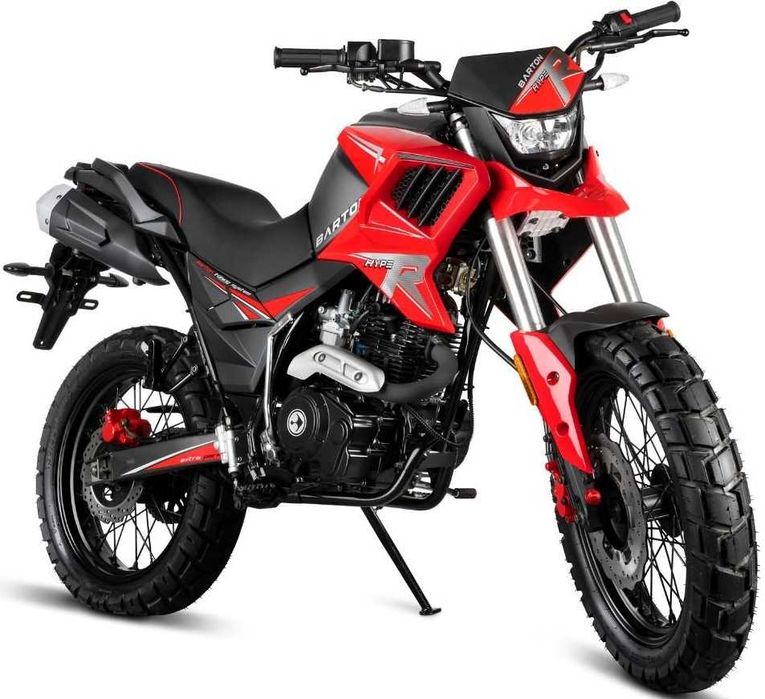MOTOCYKL BARTON HYPER nowy 125cc WYGODNY 6 biegów LED transport raty !