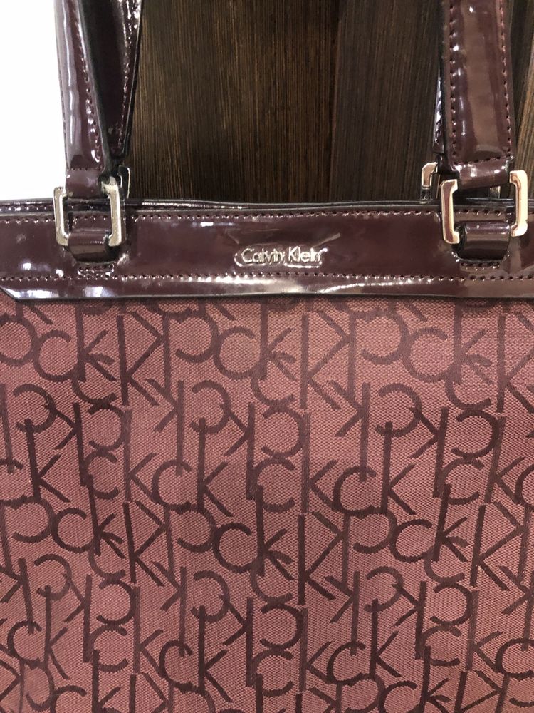 Брендова сумка шопер Calvin Klein