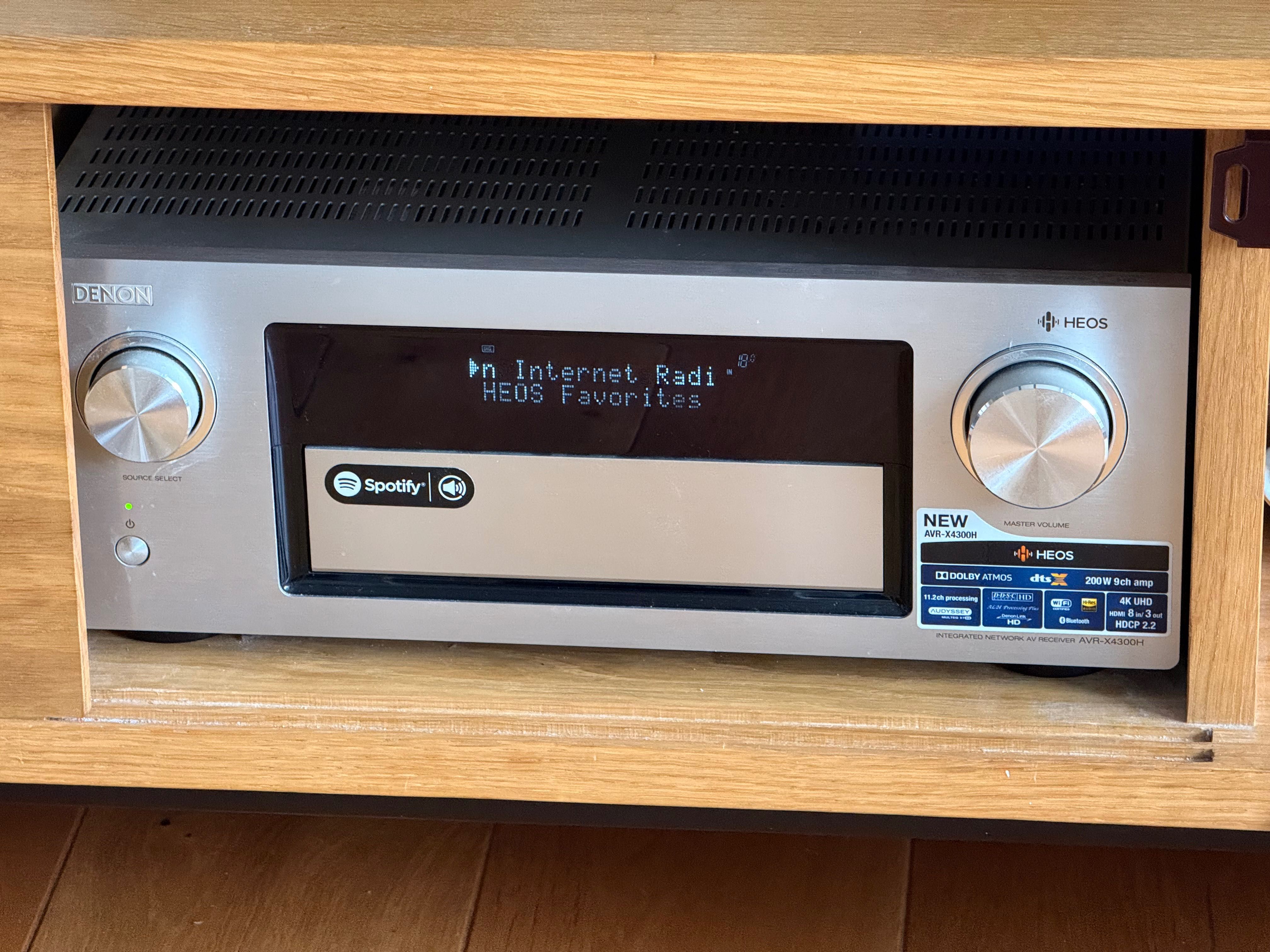 Zestaw Kina 7.1 Dali Zensor/Fazon/Sub + Amplituner Denon AVR4300H 9.2