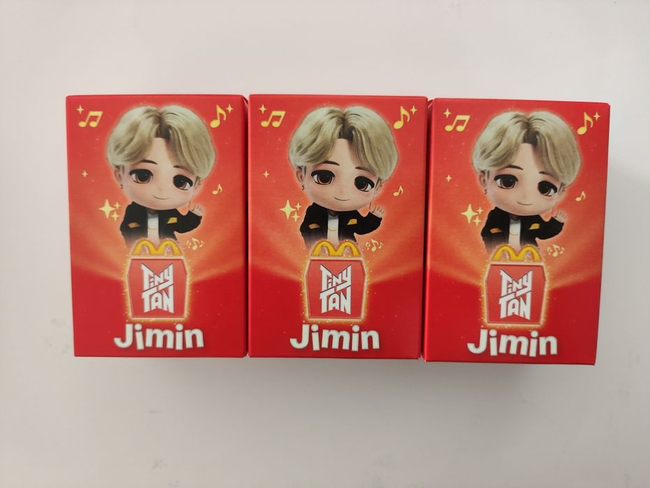 BTS TinyTAN Figuras McDonald's Happy Meal | troca ou venda