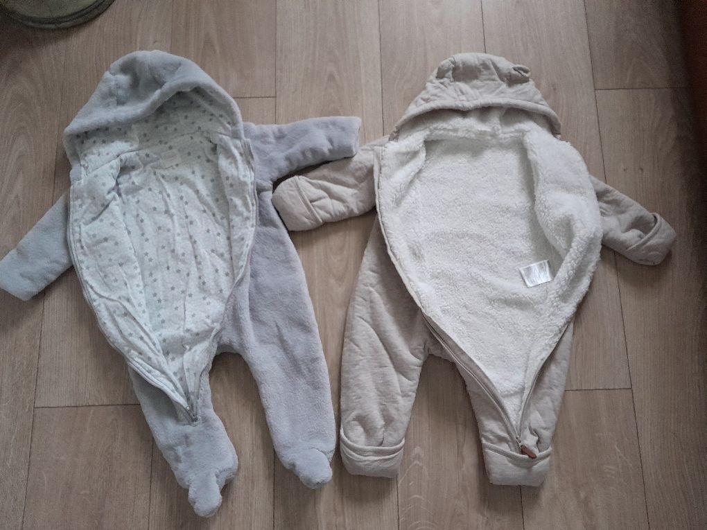 Zestaw 74 Kombinezon pajacyk niemowlęcy chłopięcy Coolclub H&M