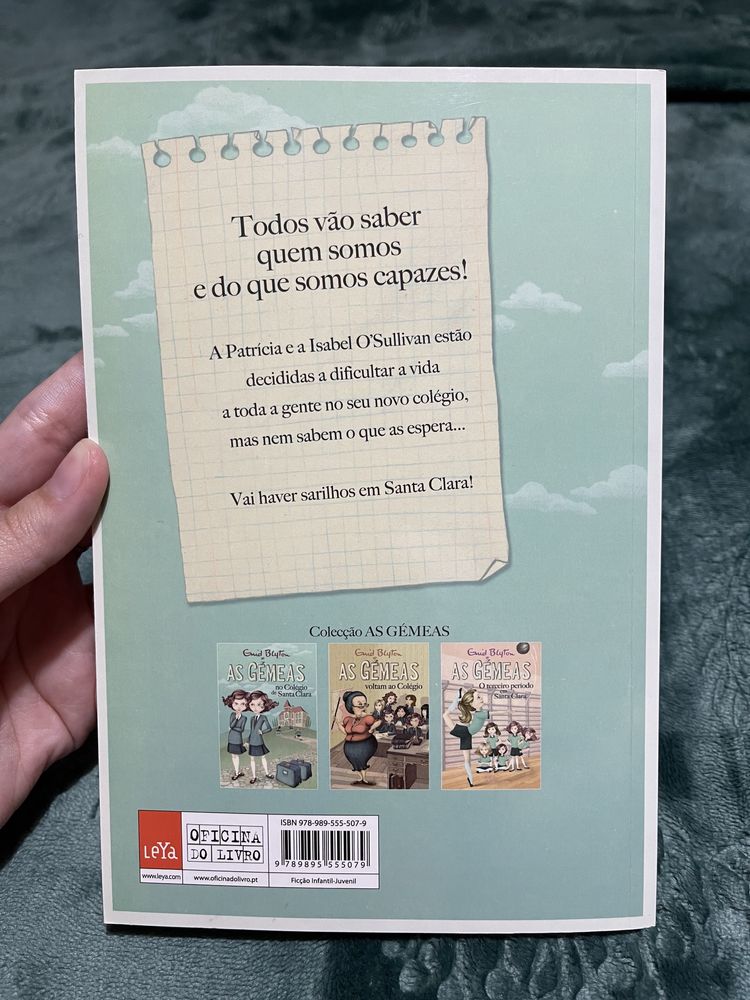 Coleção “As Gémeas”, de Enid Blyton, Volumes I, II e III (NOVOS)