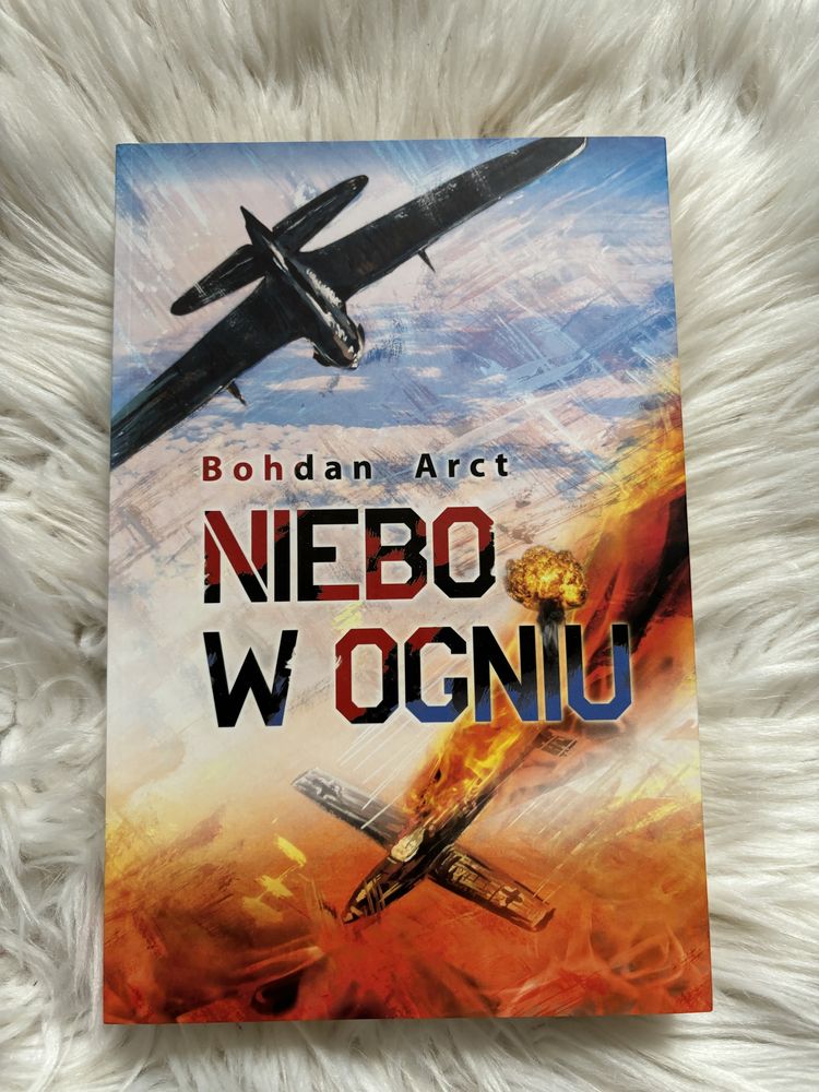 Niebo w ogniu ksążka historyczna wojenna