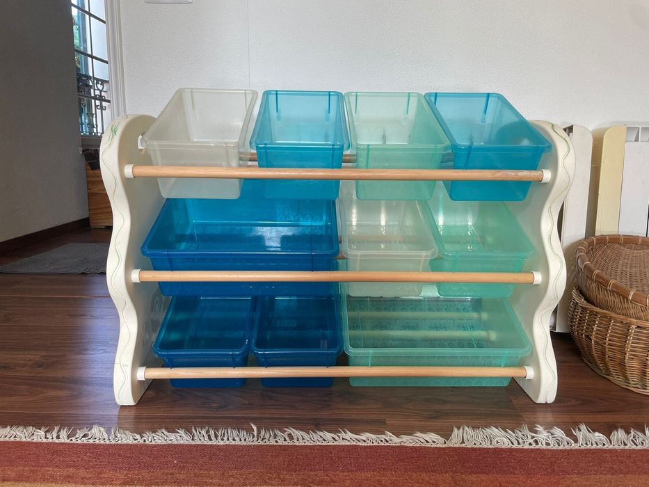 Prateleiras montessori plástico excelente qualidade