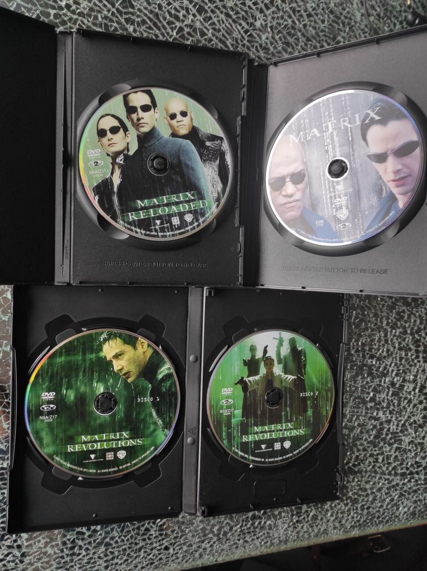 DVD trilogia Matrix