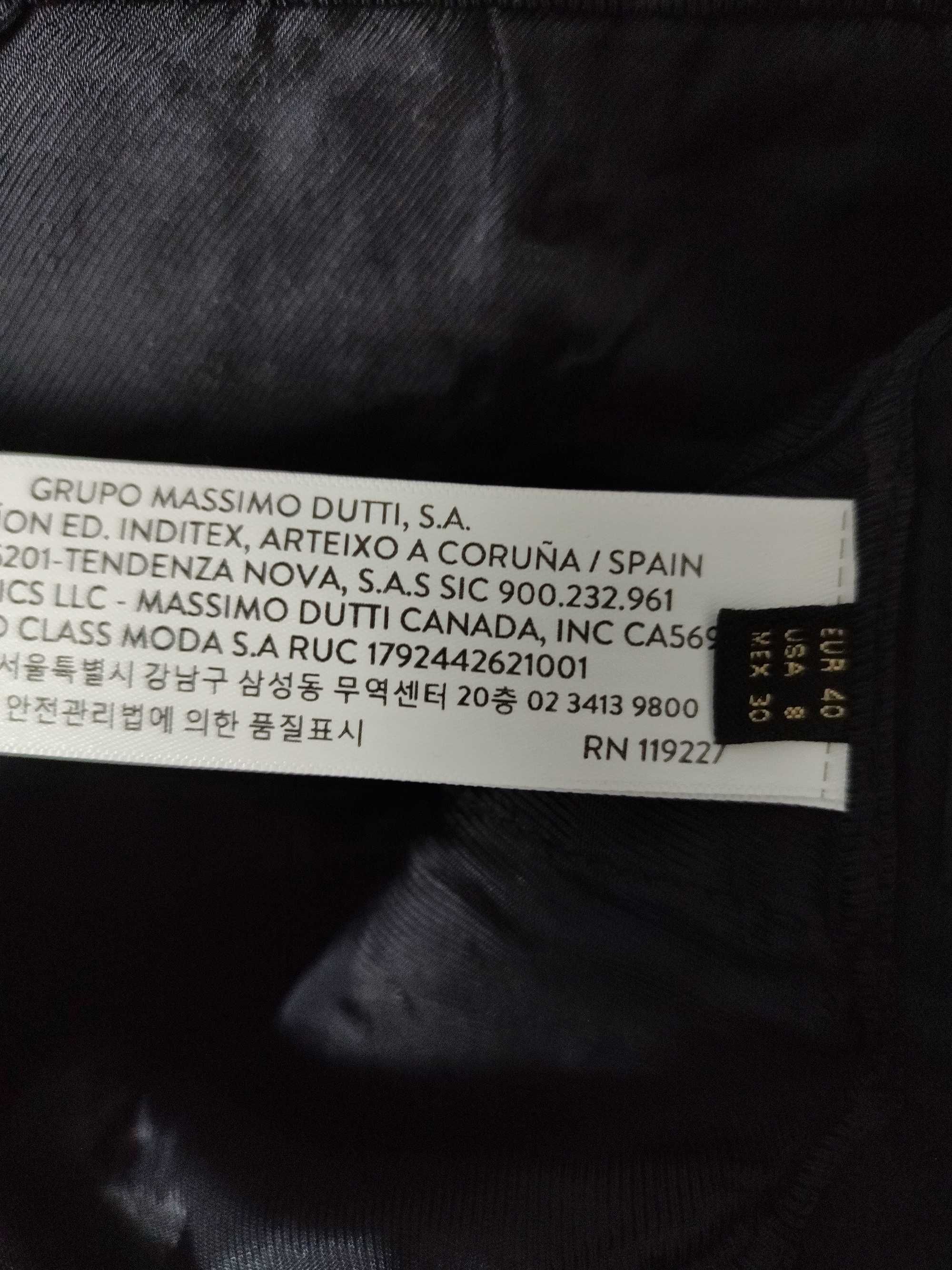 Spodnie Damskie Cygaretki Materiałowe Chinosy M/L Massimo Dutti