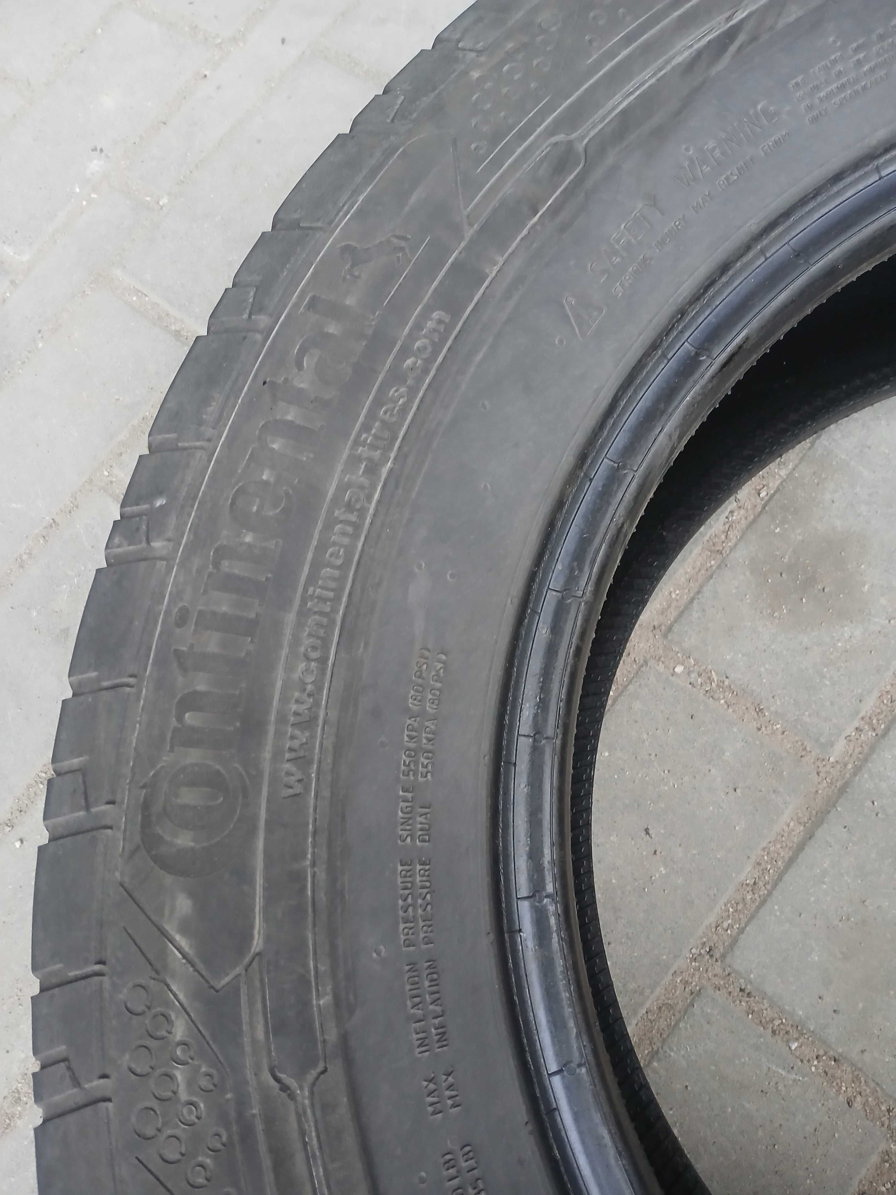 2x używane opony letnie 235/65 R16C Continental 2022r Gwarancja Montaż