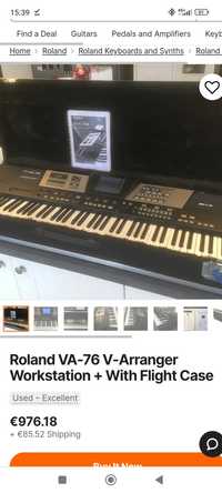 Roland VA-76 profissional