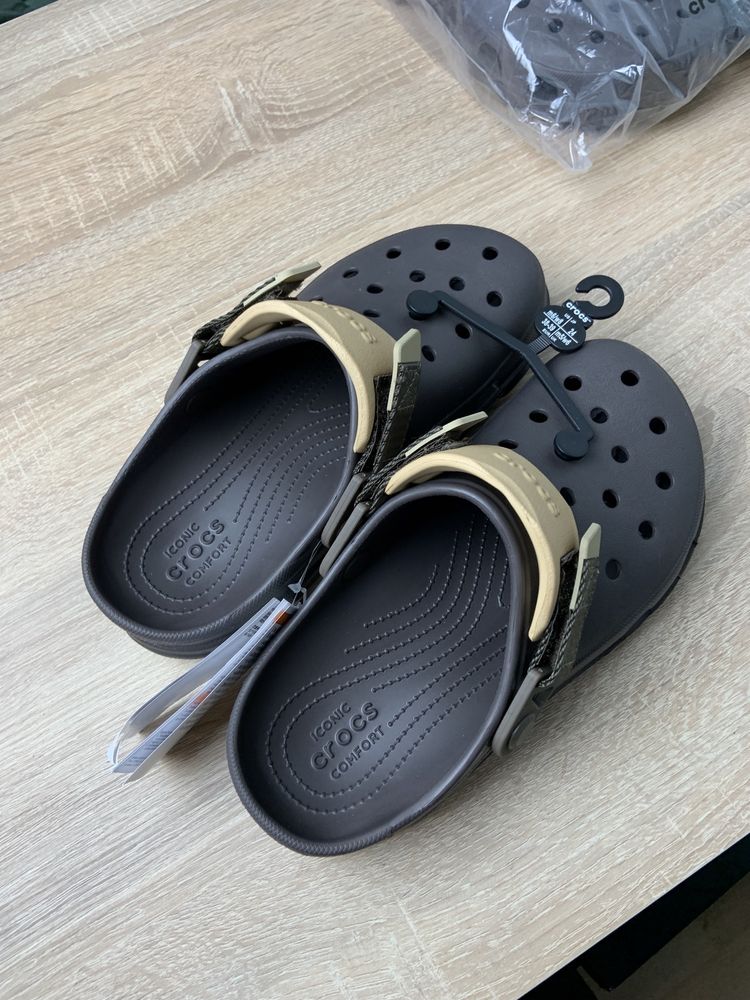 CRОCS . Classic all terrain clog коричневі чоловічі Оригінал , SALE