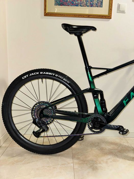 Rower MTB Factor Lando XC Crystal Green L AXS XX1 12s Quarq DT Swiss