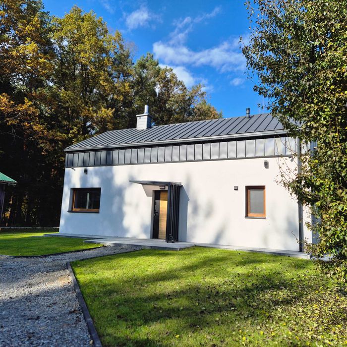 Domek na wynajem z sauną i jacuzzi kominek