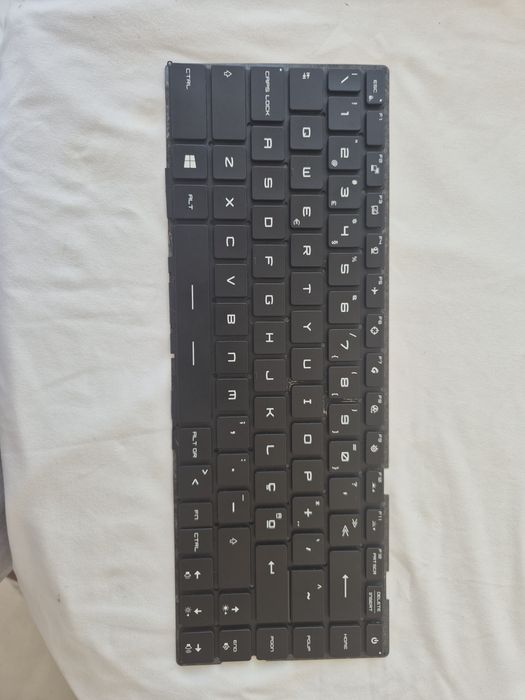 Teclado RGB do laptop MSI GP66 Leopard 10UH-483