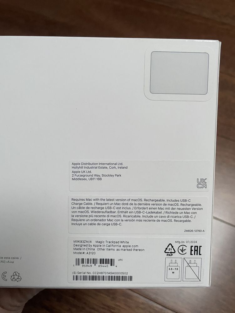Magic trackpad nowy gładzik Apple