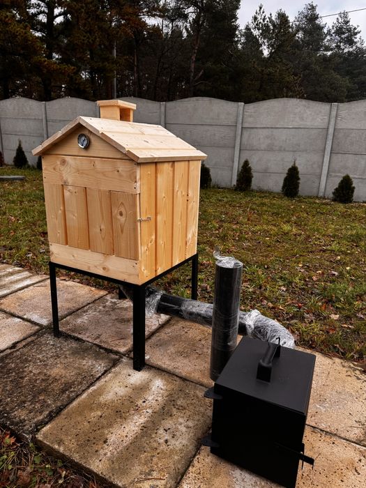 Wędzarnia drewniana