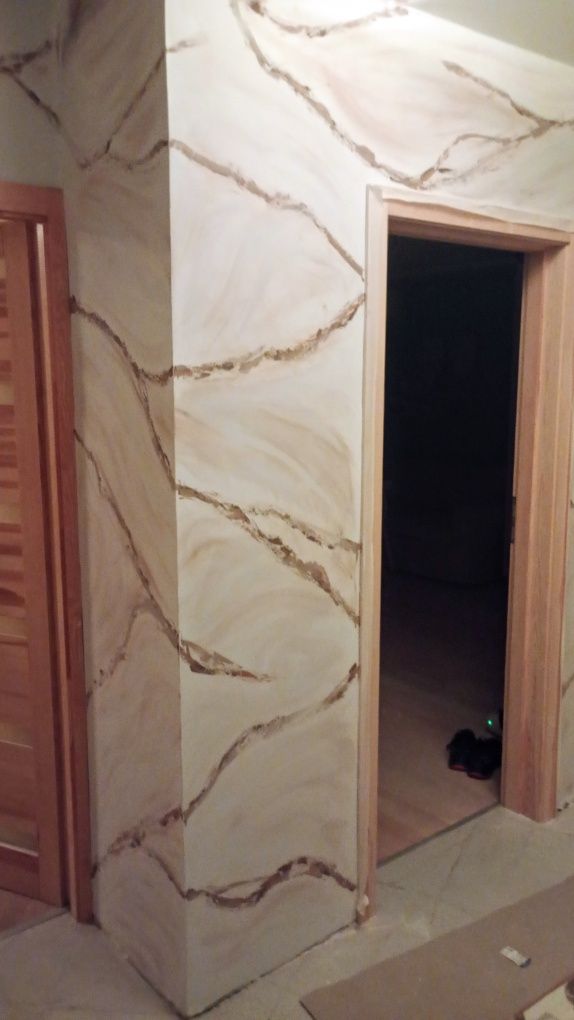 Stiuk, trawertyn, beton architektoniczny i inne tynki dekoracyjne