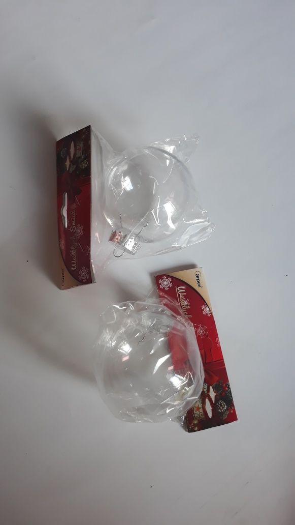 Bombka bombki świąteczne plastikowe