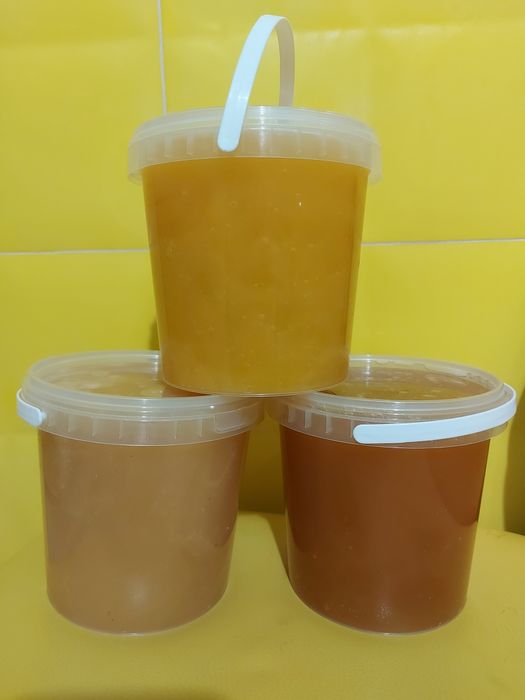 Мед соняшниковий натуральний