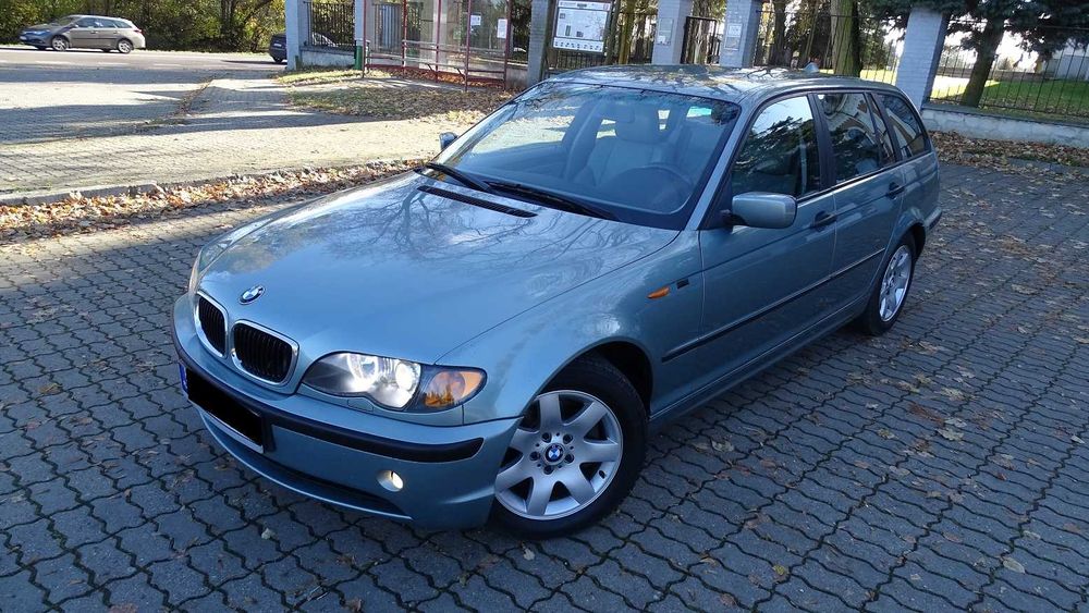 BMW 320D, ZAREJESTR.automat,skóra,klima,alu,elektryka,xenon