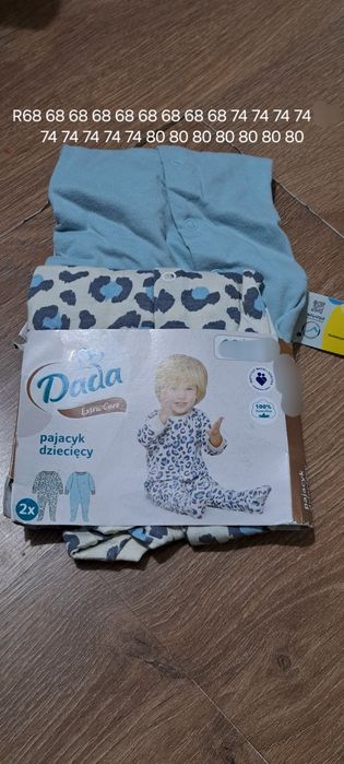 Pajac dwupak r 74 nowe