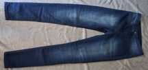 Elastyczne spodnie jeans legginsy Moodo M