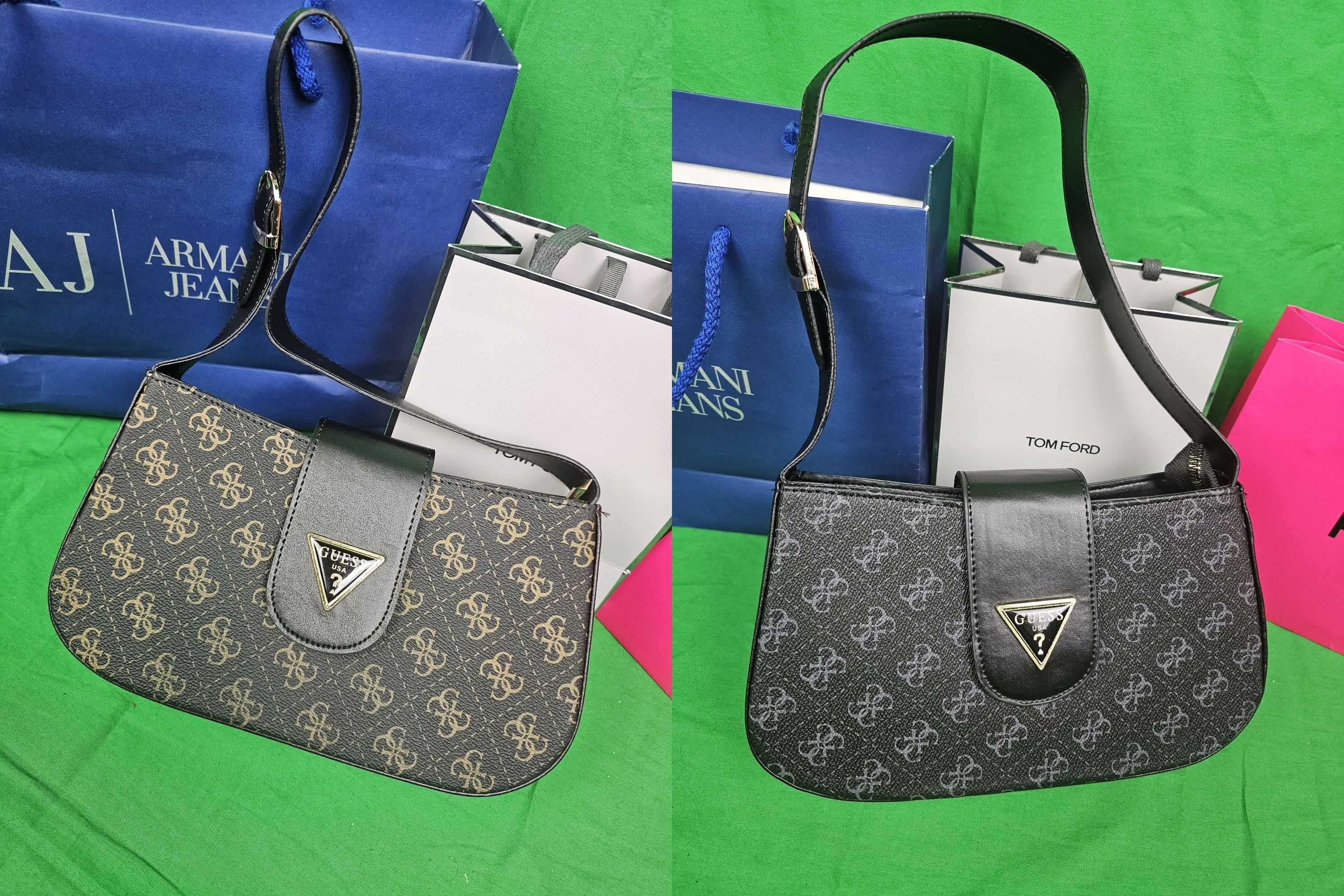 Torebka damska Christian Dior torba łódeczka Grafit Brązowa