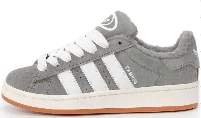 Зимові Чоловічі Кросівки Adidas Campus (Хутро)41-45 (Без Предоплати)