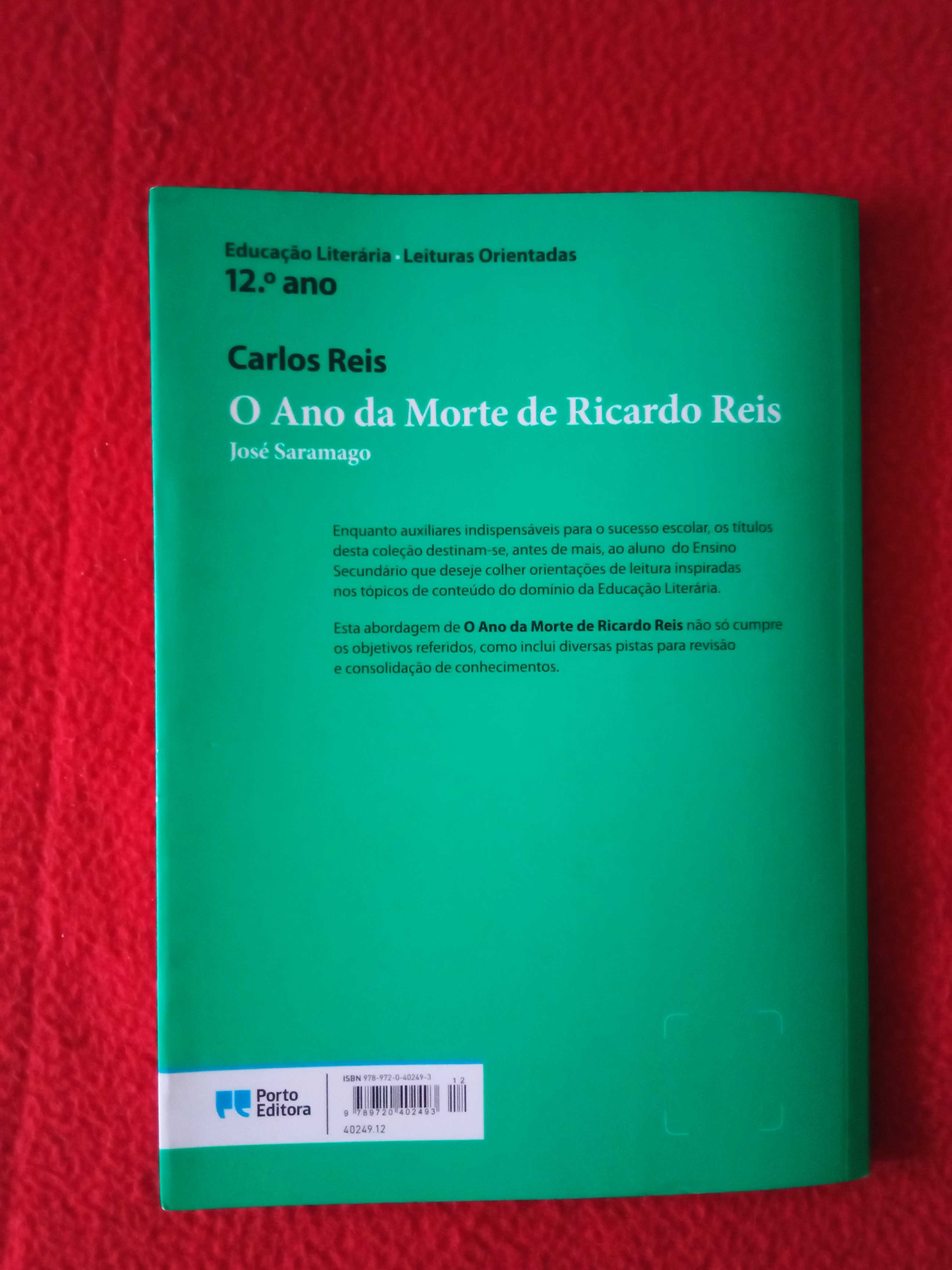 Livro- resumo "O Ano da Morte de Ricardo Reis" de José Saramago