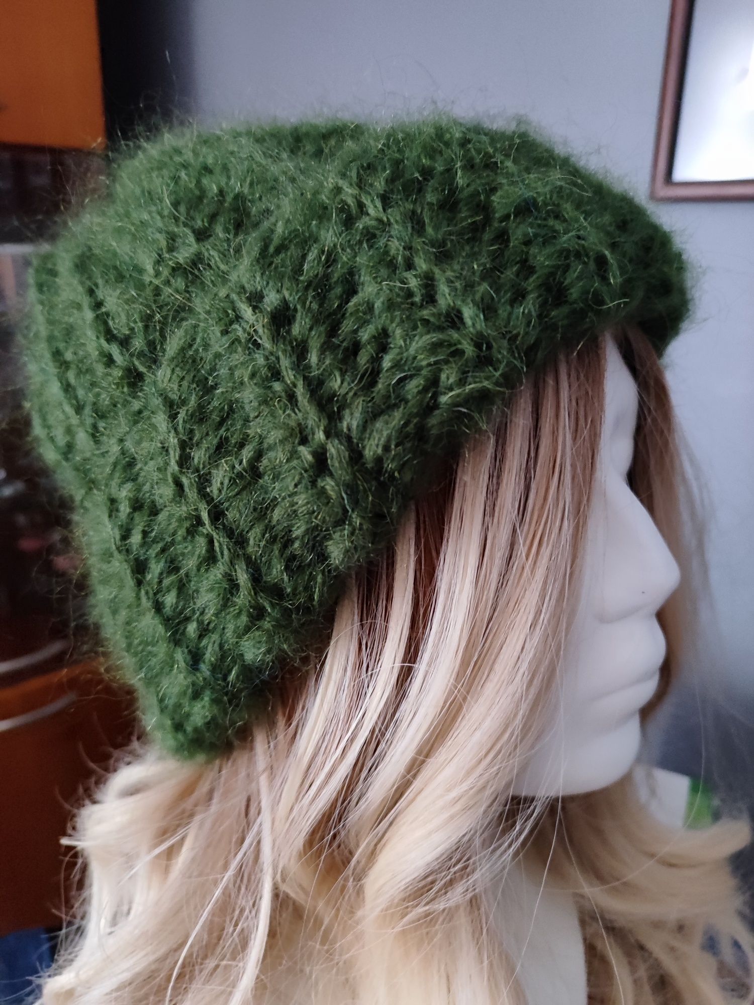 Czapka modna moher
