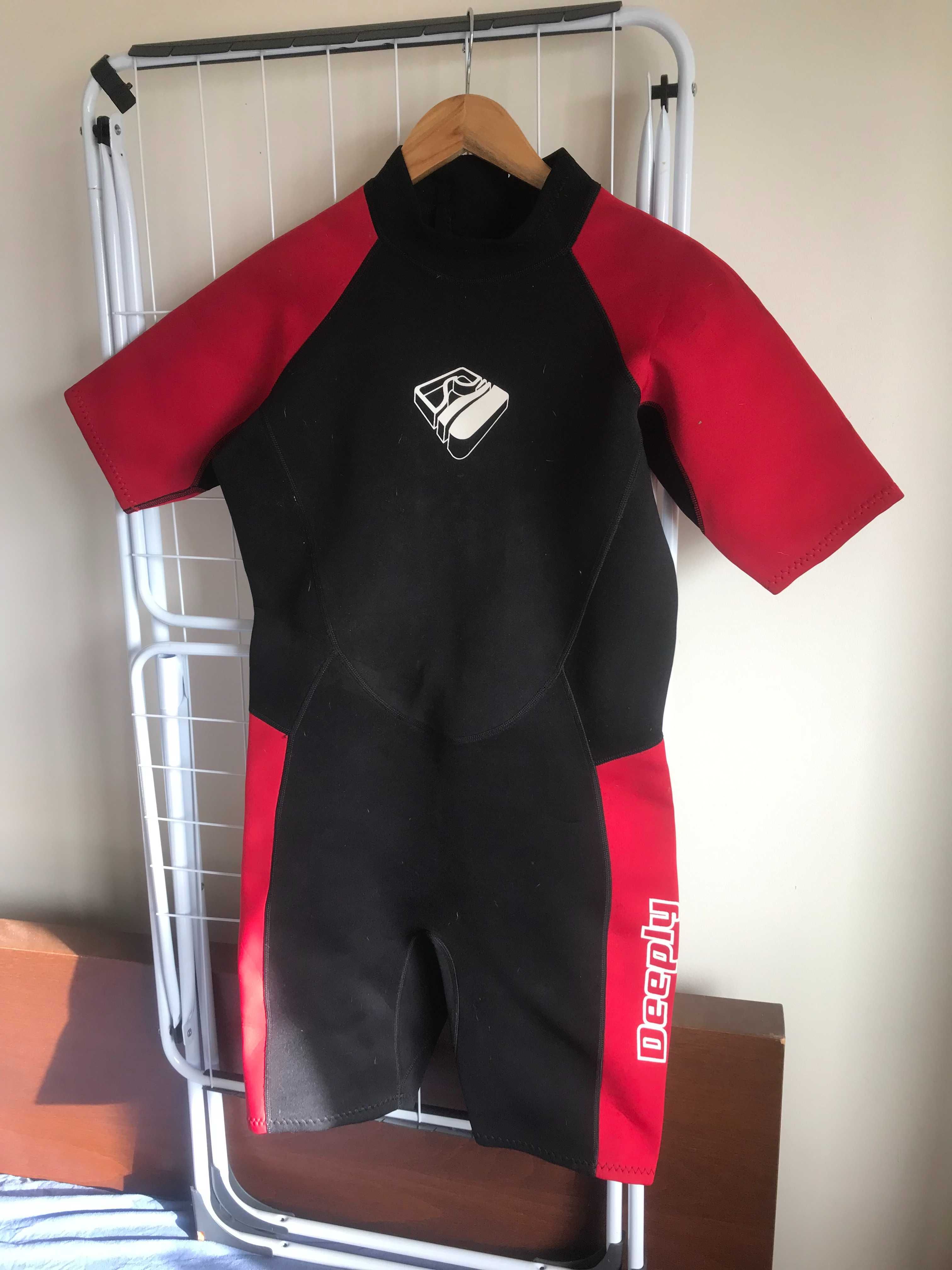 wetsuit iq-company ja com idade tamanho 52 e deeply M como novo